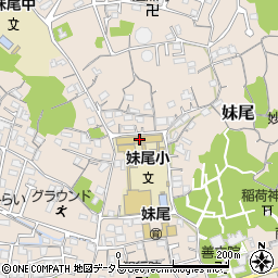 岡山市立妹尾小学校周辺の地図