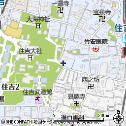 初辰さんパーキング周辺の地図