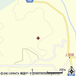 奈良県宇陀市室生上笠間3206周辺の地図
