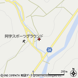 広島県府中市阿字町1386周辺の地図