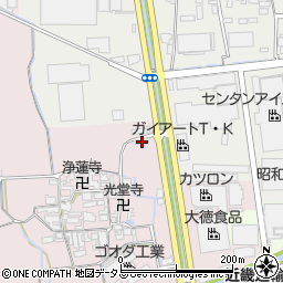 奈良県大和郡山市椎木町382-1周辺の地図