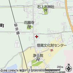 奈良県天理市石上町290周辺の地図