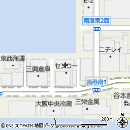 センコー株式会社　南大阪支店南港ＰＤセンター周辺の地図