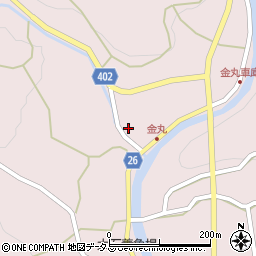 広島県福山市新市町金丸1636-1周辺の地図