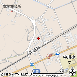 岡山県小田郡矢掛町本堀1191周辺の地図
