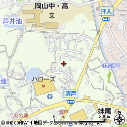 岡山県岡山市南区箕島1354-1周辺の地図