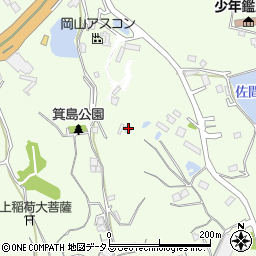 岡山県岡山市南区箕島2602-4周辺の地図