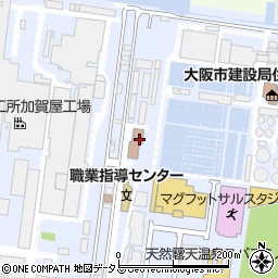 大阪市環境局　西南環境事業センター周辺の地図