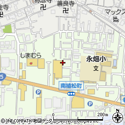 大阪府八尾市永畑町周辺の地図