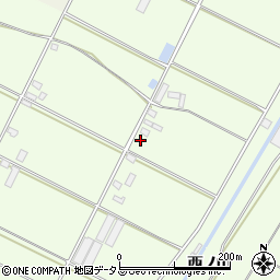 愛知県田原市西山町西ノ山13周辺の地図
