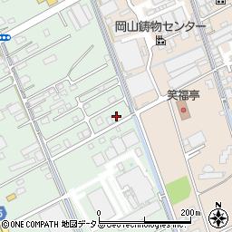 西口工務店　藤崎作業場周辺の地図