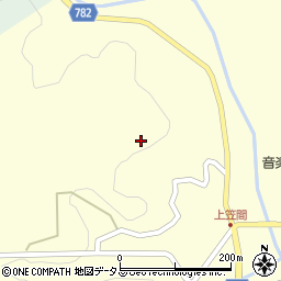 奈良県宇陀市室生上笠間3230周辺の地図