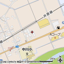 岡山県小田郡矢掛町本堀1144周辺の地図