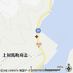 長崎県対馬市上対馬町舟志603周辺の地図
