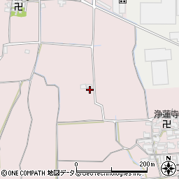 奈良県大和郡山市椎木町256-4周辺の地図