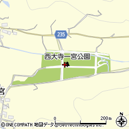 岡山県岡山市東区西大寺一宮周辺の地図