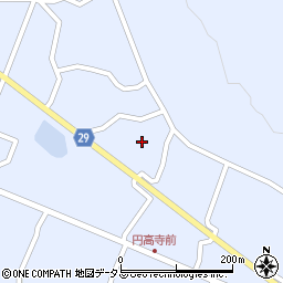 広島県安芸高田市向原町坂837周辺の地図