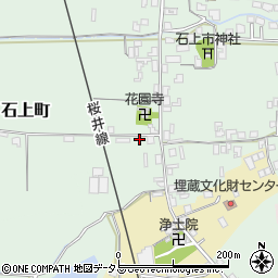 奈良県天理市石上町50周辺の地図
