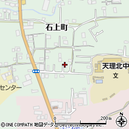 奈良県天理市石上町373周辺の地図