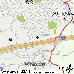 岡山県都窪郡早島町若宮25-15周辺の地図