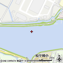 三渡川周辺の地図