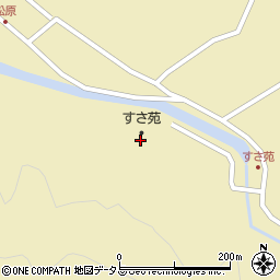 山口県萩市須佐松原1378-1周辺の地図