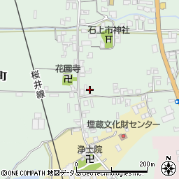 奈良県天理市石上町288周辺の地図