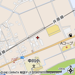 岡山県小田郡矢掛町本堀1143周辺の地図