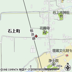 奈良県天理市石上町74周辺の地図