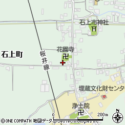 奈良県天理市石上町70周辺の地図