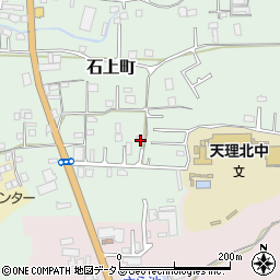 奈良県天理市石上町375周辺の地図