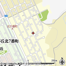 三重県名張市つつじが丘北１０番町周辺の地図