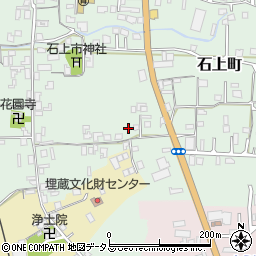 奈良県天理市石上町397周辺の地図