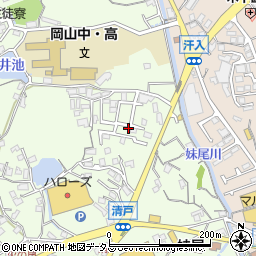 岡山県岡山市南区箕島1306-43周辺の地図