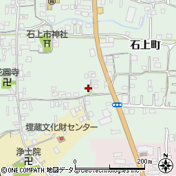 奈良県天理市石上町395周辺の地図