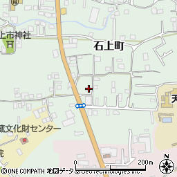 奈良県天理市石上町386-1周辺の地図