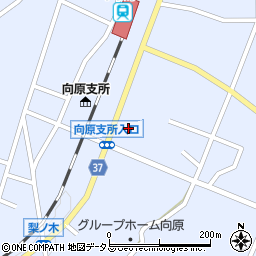 広島県安芸高田市向原町坂121周辺の地図