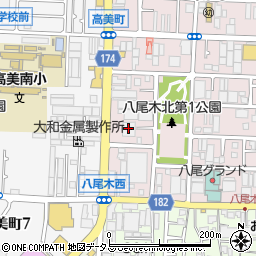 創価学会河内文化会館周辺の地図