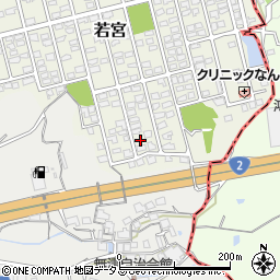 岡山県都窪郡早島町若宮27-10周辺の地図