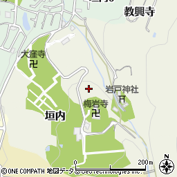 大阪府八尾市教興寺周辺の地図