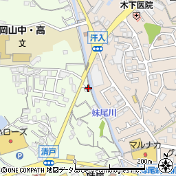 岡山県岡山市南区箕島1317周辺の地図