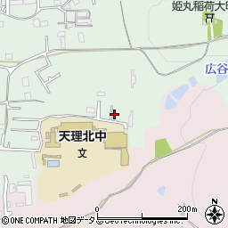 奈良県天理市石上町743周辺の地図