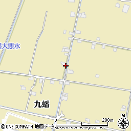 岡山県岡山市東区九蟠595周辺の地図