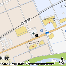 岡山県小田郡矢掛町本堀1080-1周辺の地図