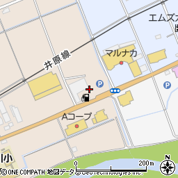 岡山県小田郡矢掛町本堀1080周辺の地図