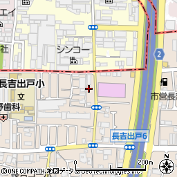 有限会社長谷川海苔店　工場周辺の地図