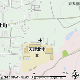 奈良県天理市石上町745-3周辺の地図