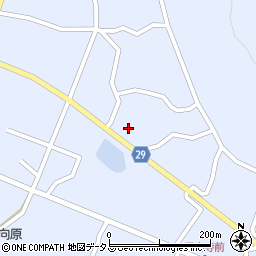 広島県安芸高田市向原町坂539周辺の地図