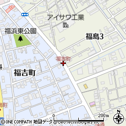 福吉町周辺の地図