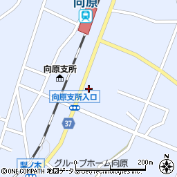 広島県安芸高田市向原町坂123周辺の地図